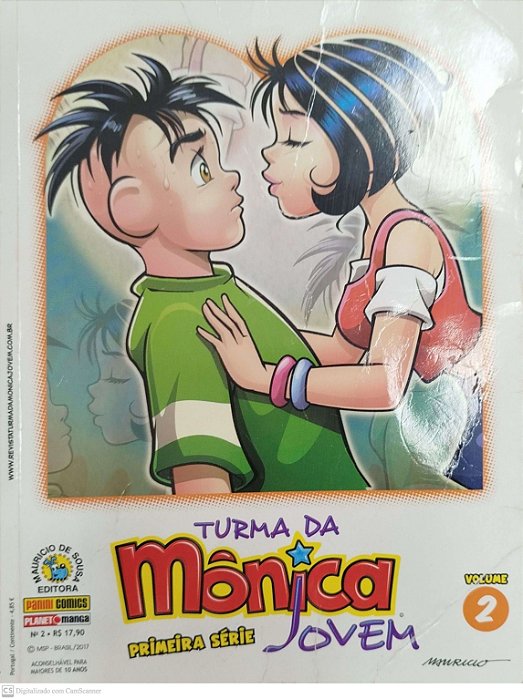 Gibi Turma da Mônica Jovem - Primeira Série #2 Autor (2017) [usado]