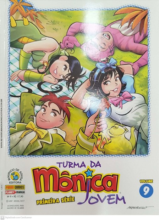 Gibi Turma da Mônica Jovem - Primeira Série #9 Autor (2018) [usado]