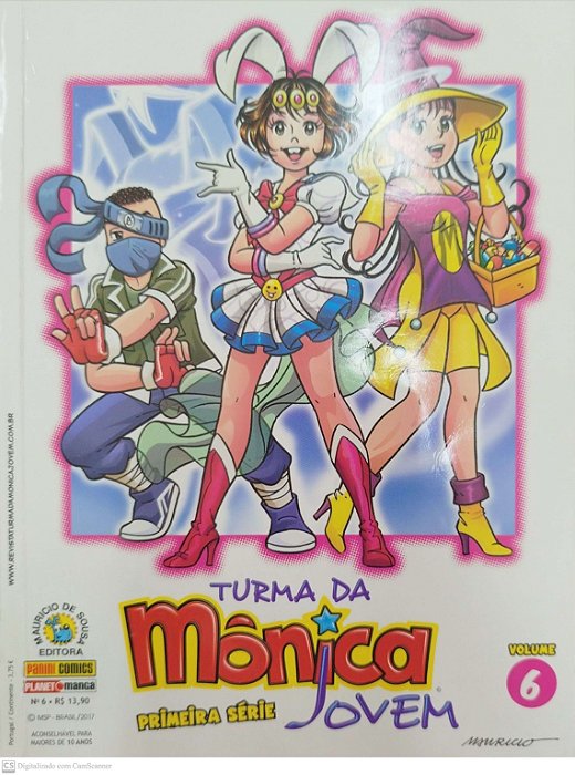 Gibi Turma da Mônica Jovem - Primeira Série #6 Autor (2017) [usado]