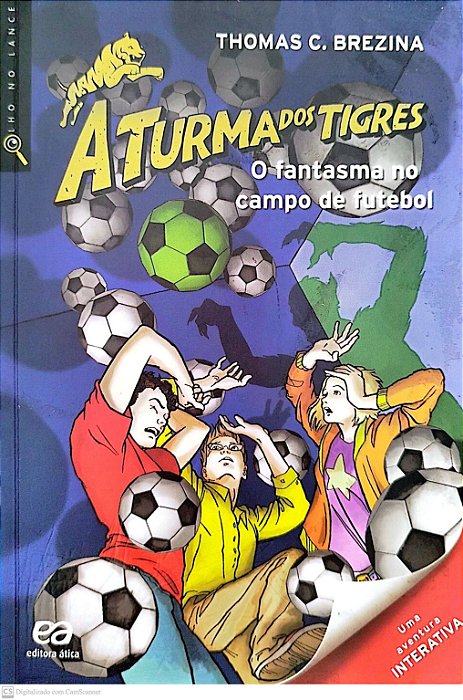 Livro o Fantasma no Campo de Futebol - a Turma dos Tigres Autor Brezina, Thomas C. (2017) [seminovo]