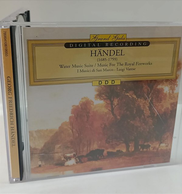 Cd Georg Friedrich Handel - Handel Interprete I Musici Di San Marco, Luigi Varese (1992) [usado]
