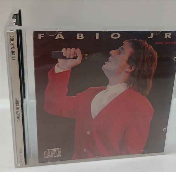 Cd Fábio Jr. ao Vivo Interprete Fábio Jr. (1989) [usado]