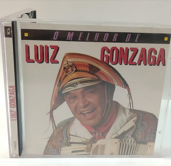 Cd o Melhor de Luiz Gonzaga Interprete Luiz Gonzaga (1989) [usado]