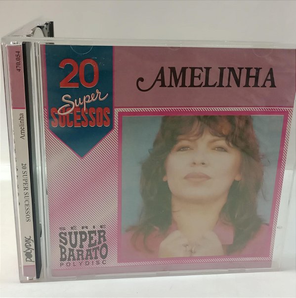 Cd 20 Super Sucessos - Amelinha Interprete Amelinha [usado]