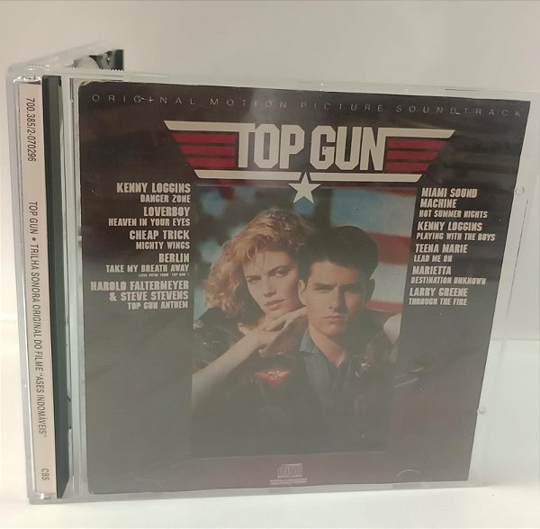 Cd Top Gun [raridade - Trilha Sonora 1986] Interprete Vários (1986) [usado]