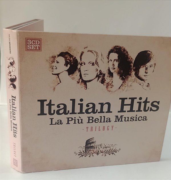 Cd Italian Hits: La Più Bella Musica Trilogy [3 Cds] Interprete Vários (2007) [usado]