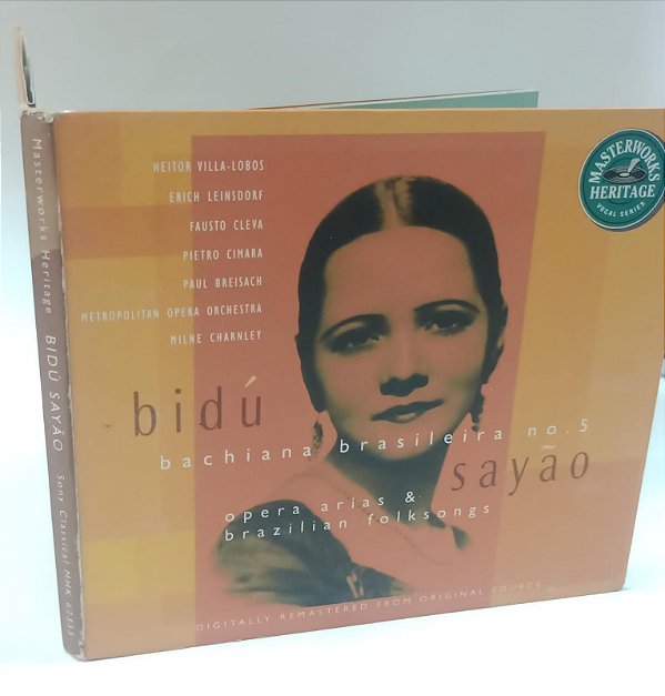 Cd Opera Arias e Brazilian Folk Songs - Bidú Sayão Interprete Bidú Sayão (1996) [usado]