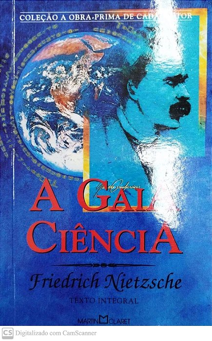 Livro a Gaia Ciência Autor Nietzsche, Friedrich (2013) [seminovo]