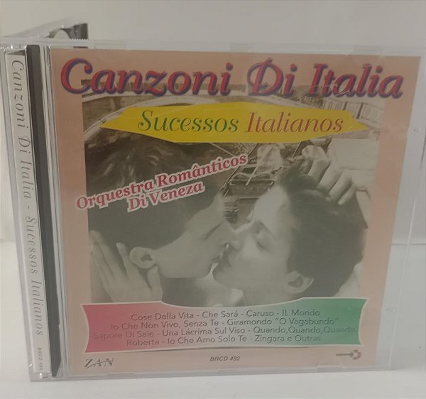 Cd Canzoni Di Italia - Sucessos Italianos Interprete Vários [usado]