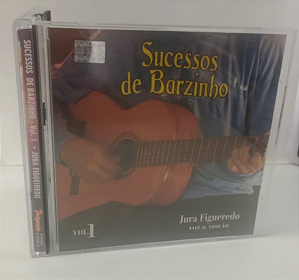 Cd Sucessos de Barzinho Vol. 1 - Jura Figueredo Interprete Jura Figueredo (2000) [usado]