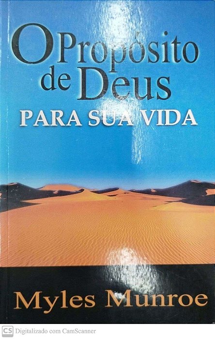 Livro o Propósito de Deus para sua Vida Autor Munroe, Myles (1999) [usado]