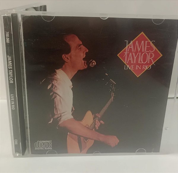 Cd Live In Rio - James Taylor Interprete James Taylor [usado]