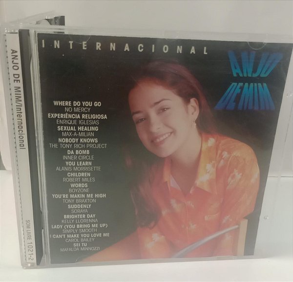 Cd Anjo de mim [trilha Sonora Internacional 1996] Interprete Vários (1996) [usado]