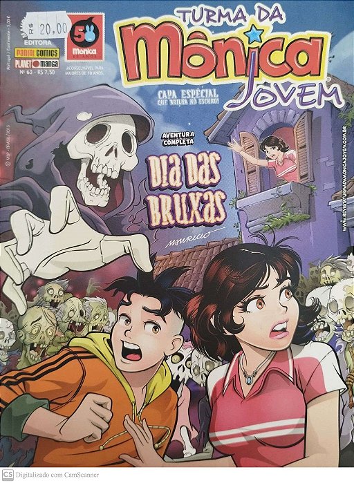Gibi Turma da Mônica Jovem #63 Autor (2013) [seminovo]