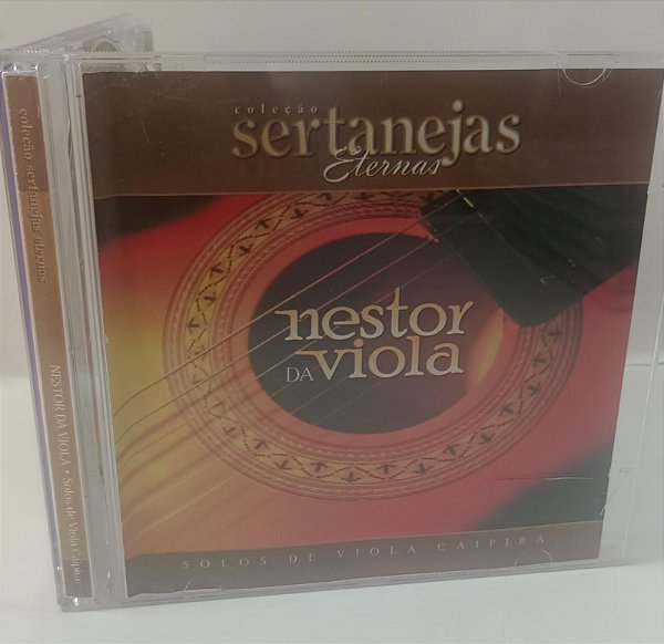 Cd Solos de Viola Caipira - Nestor da Viola Interprete Nestor da Viola [usado]