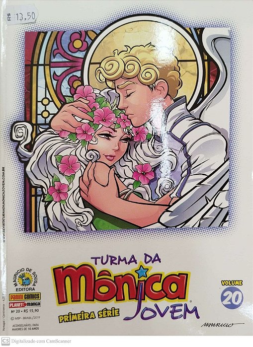 Gibi Turma da Mônica Jovem Primeira Série - Volume 20 Autor (2019) [seminovo]