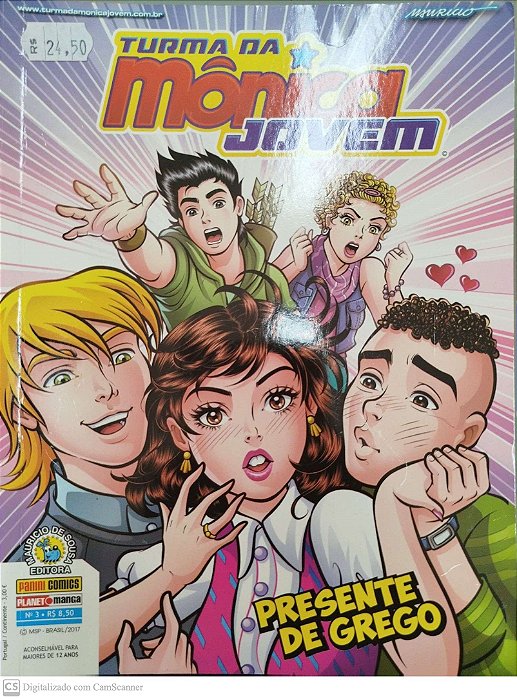 Gibi Turma da Mônica Jovem #3 Autor (2017) [seminovo]