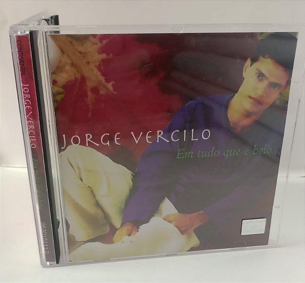Cd em Tudo que é Belo - Jorge Vercilo Interprete Jorge Vercilo (1996) [usado]