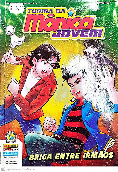 Gibi Turma da Mônica Jovem #23 Autor (2018) [seminovo]