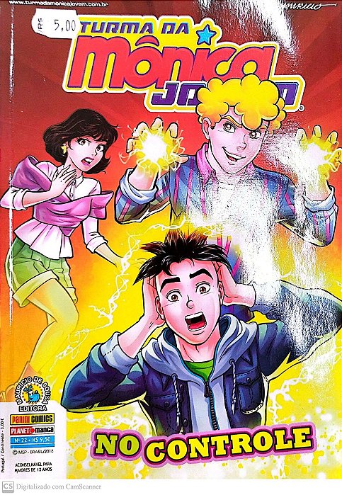 Gibi Turma da Mônica Jovem #22 Autor (2018) [seminovo]