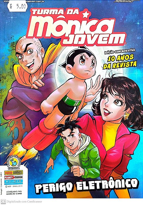 Gibi Turma da Mônica Jovem #21 Autor (2018) [seminovo]