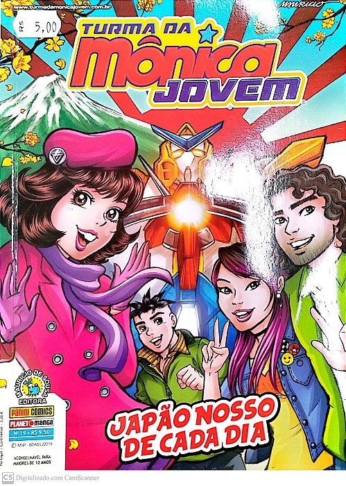 Gibi Turma da Mônica Jovem #19 Autor (2018) [seminovo]