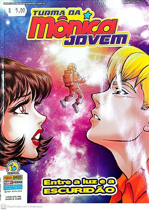 Gibi Turma da Mônica Jovem #18 Autor (2018) [seminovo]
