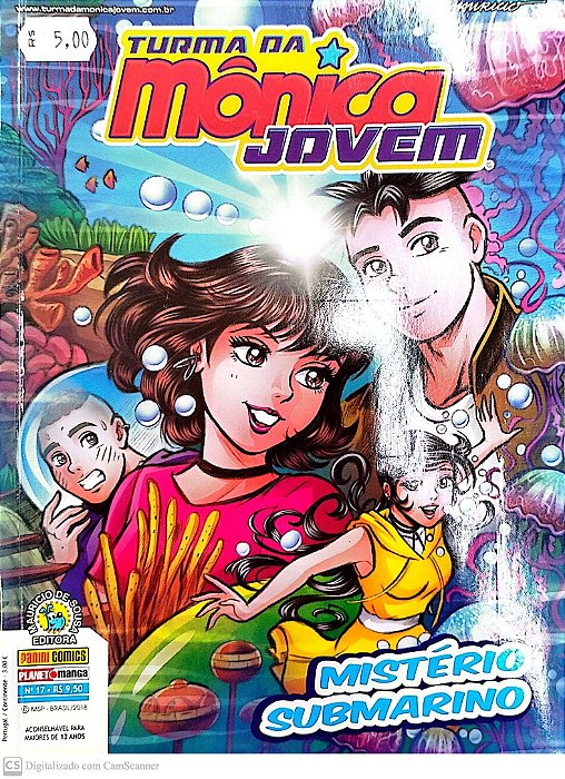 Gibi Turma da Mônica Jovem #17 Autor (2018) [seminovo]