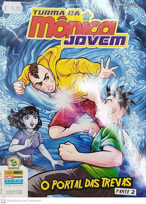 Gibi Turma da Mônica Jovem #15 Autor (2018) [seminovo]