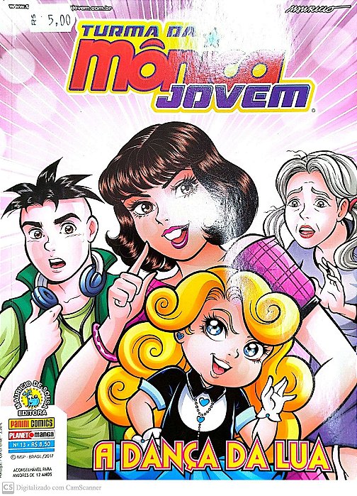 Gibi Turma da Mônica Jovem #13 Autor (2017) [seminovo]