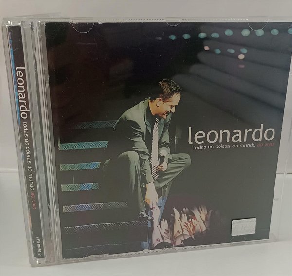 Cd Todas as Coisas do Mundo ao Vivo - Leonardo [2002] Interprete Leonardo (2002) [usado]