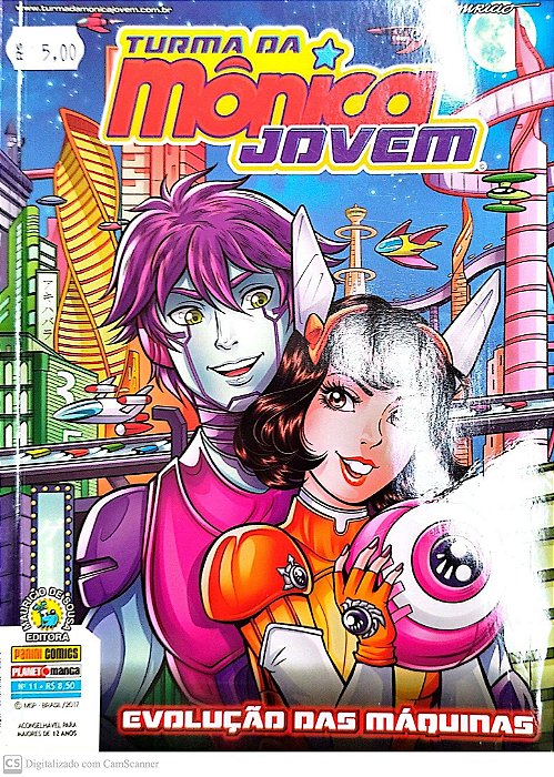 Gibi Turma da Mônica Jovem #11 Autor (2017) [seminovo]