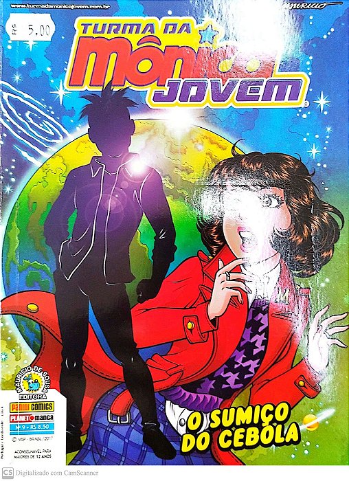 Gibi Turma da Mônica Jovem #9 Autor (2017) [seminovo]