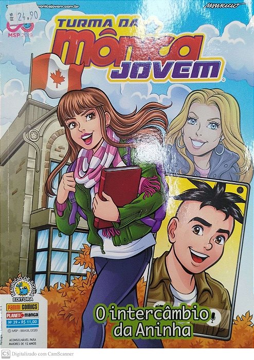 Gibi Turma da Mônica Jovem #39 Autor (2020) [seminovo]