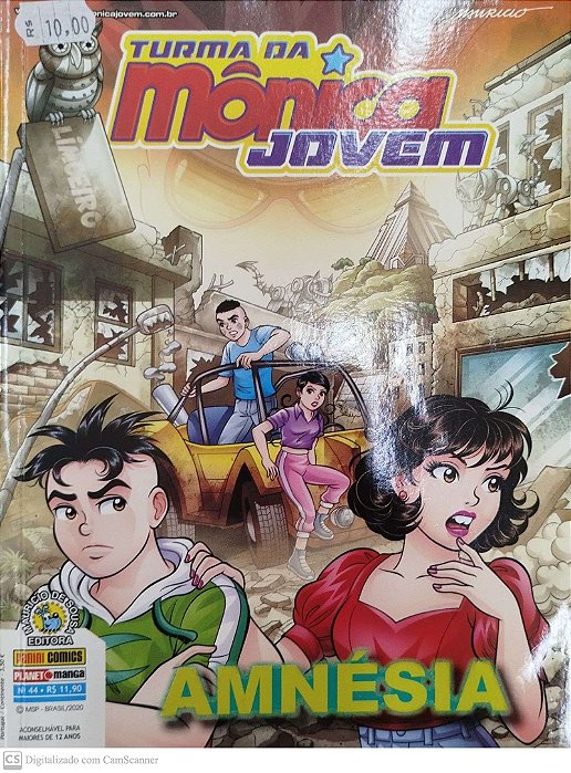 Gibi Turma da Mônica Jovem #44 Autor (2020) [seminovo]