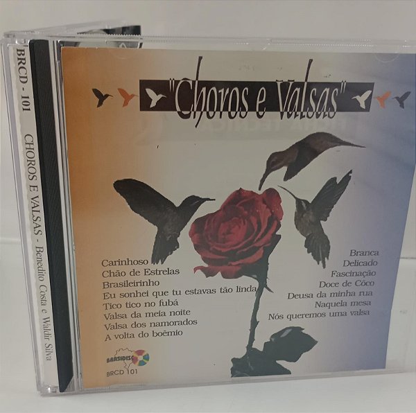 Cd Choros e Valsas - Benedito Costa e Waldir Silva Interprete Benedito Costa e Waldir Silva [usado]