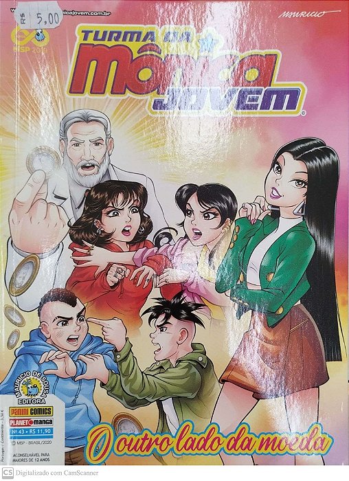 Gibi Turma da Mônica Jovem #43 Autor (2020) [seminovo]