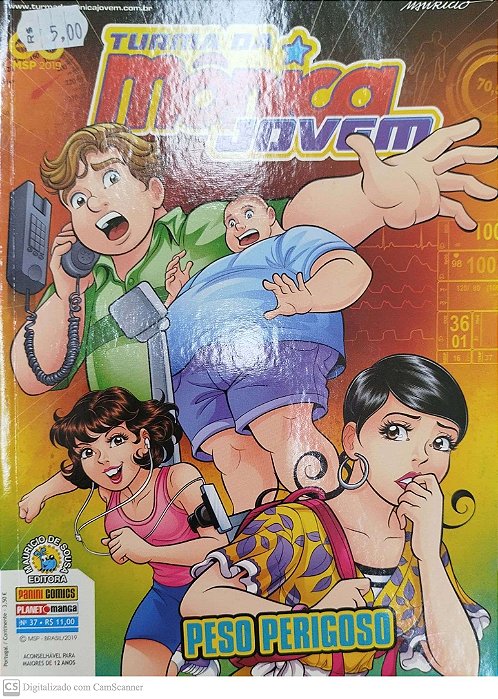 Gibi Turma da Mônica Jovem #37 Autor (2019) [seminovo]