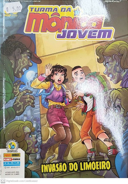 Gibi Turma da Mônica Jovem #36 Autor (2019) [seminovo]