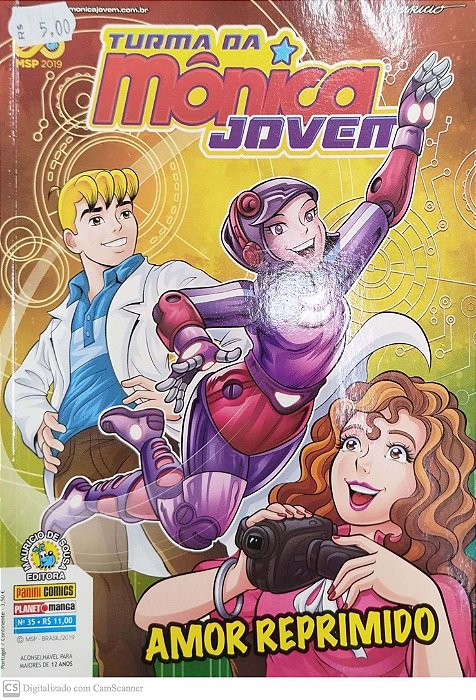 Gibi Turma da Mônica Jovem #35 Autor (2019) [seminovo]