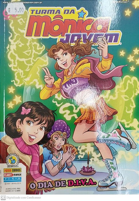 Gibi Turma da Mônica Jovem #33 Autor (2019) [seminovo]