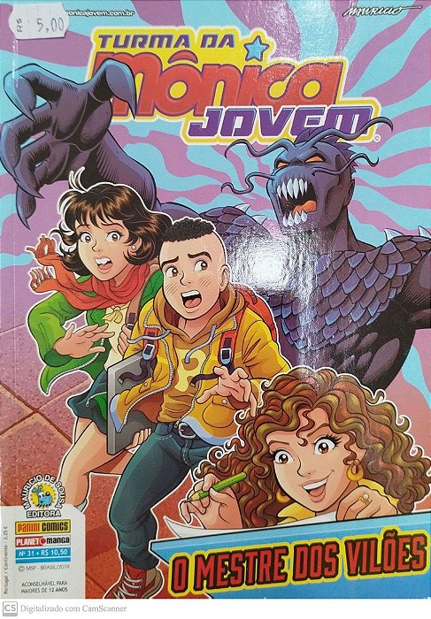 Gibi Turma da Mônica Jovem #31 Autor (2019) [seminovo]