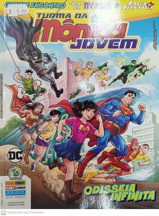 Gibi Turma da Mônica Jovem #25 Autor (2018) [seminovo]