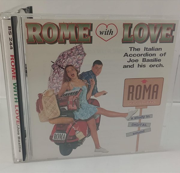 Cd Rome With Love - The Italian Accordion Of Joe Basilie And His Orch. Interprete Joe Basilie e Orchestra (1995) [usado]