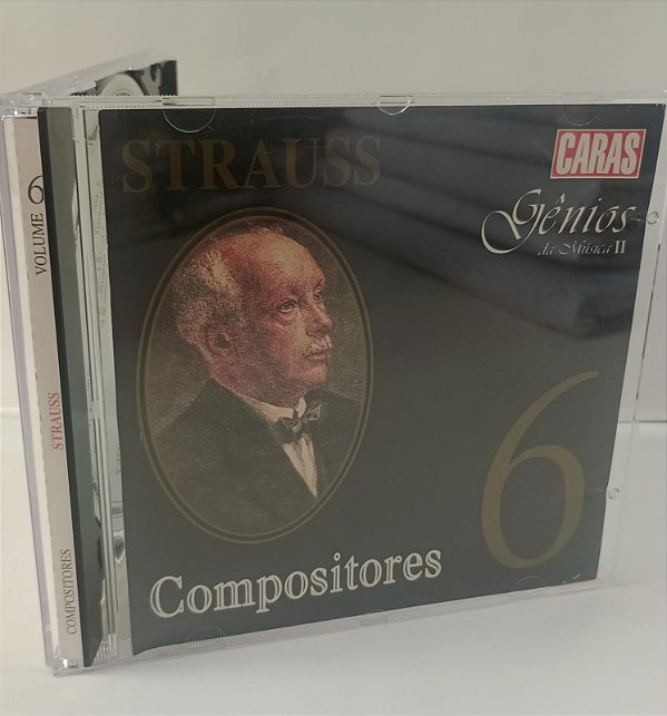 Cd Strauss - Gênios da Música Ii: Compositores Vol. 6 Interprete Vários [usado]