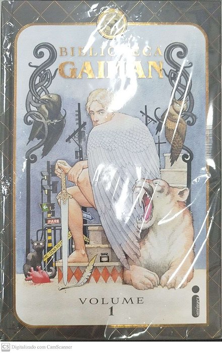 Gibi Biblioteca Gaiman Volume 1 Autor (2021) [seminovo]