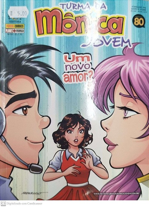 Gibi Turma da Mônica Jovem #82 Autor (2015) [seminovo]