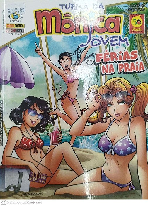 Gibi Turma da Mônica Jovem #78 Autor (2015) [seminovo]