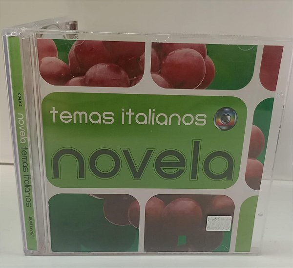 Cd Temas Italianos Novela [coletânea 2004] Interprete Vários (2004) [usado]