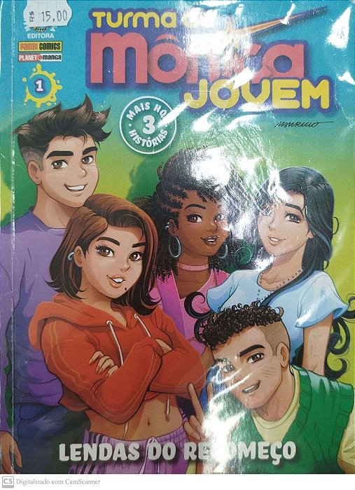 Gibi Turma da Mônica Jovem #1 Autor (2021) [seminovo]